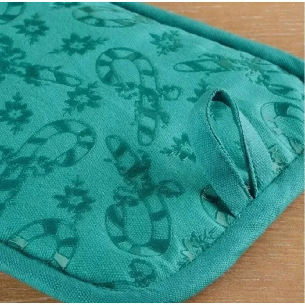 New! Pioneer Woman Christmas Kitchen Apron 3-pc Gift Set Oven Mitt Potholder‎